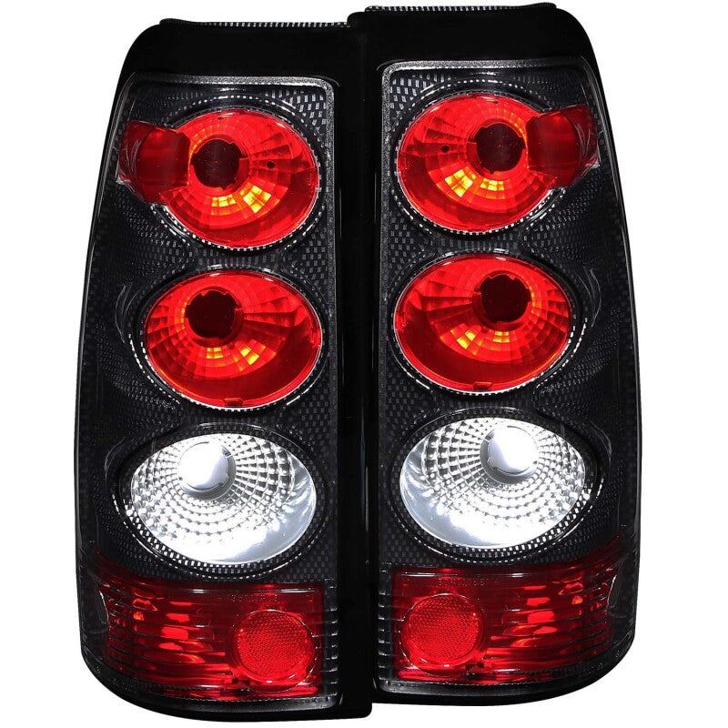 Anzo 2003-2006 Chevrolet Silverado 1500 Taillights Carbon 211021 Photo - Primary