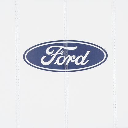 Covercraft UVS100 Premier Series Custom Sunscreen with Ford Blue Oval logo UFP11744WH UFP11744WH Photo - Close Up