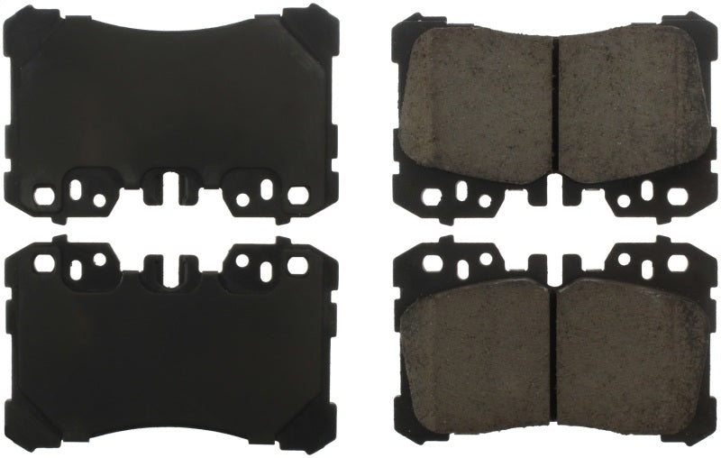 StopTech Street Brake Pads; Front With Shims 308.12820 Photo - Unmounted