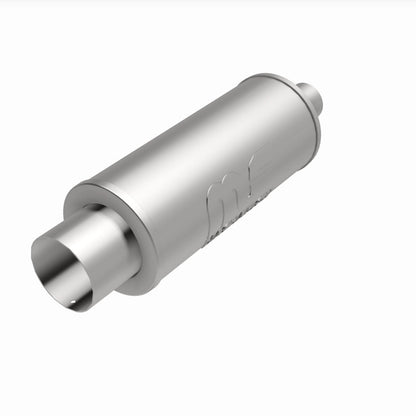 MagnaFlow 6" Round Center/Center Performance Muffler With Tip 14822 360 Degree Image Set