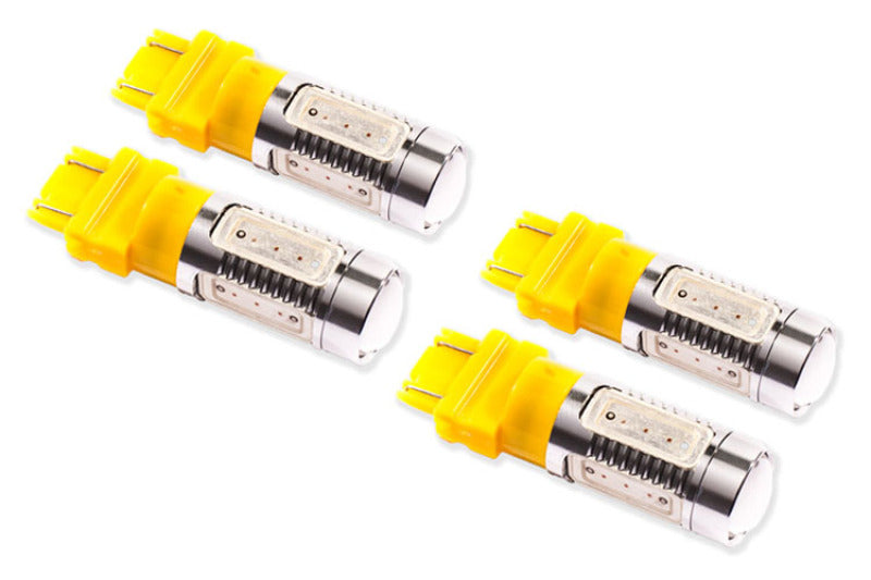 Diode Dynamics 3157 LED Bulb HP11 LED - Amber Set of 4 DD0050Q DD0050Q Photo - Primary