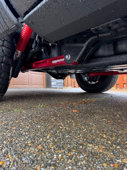 Camburg Toyota Tundra 2WD/4WD 22-23 KINETIK Series Rear Billet Trailing Arm Kit (Red) CAM-320029-RED CAM-320029-RED Photo - Mounted