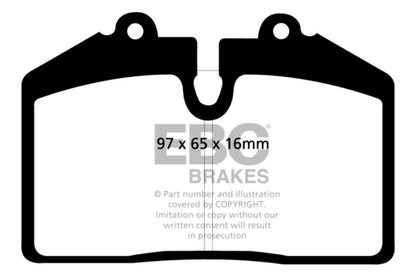 EBC Disc Brake Pad Set DP41013R Photo - Primary