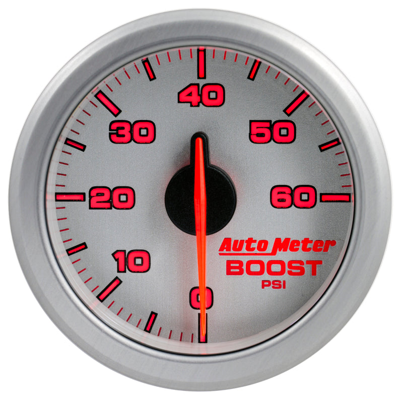 Autometer 2-1/16" Boost, 0-60 Psi, Airdrive, Silver 9160-UL User 2