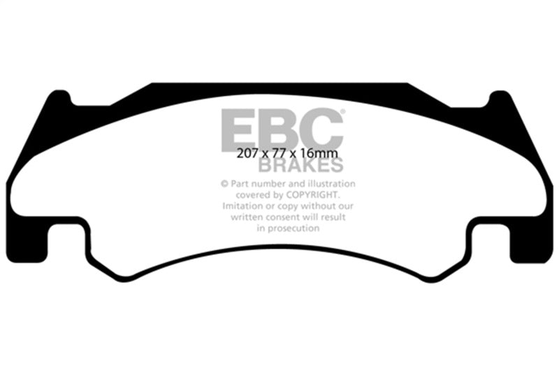 EBC Disc Brake Pad Set DP41739R Photo - Primary