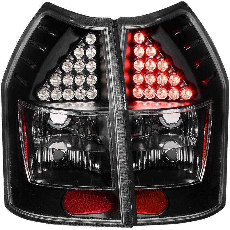 Anzo 2005-2008 Dodge Magnum LED Taillights Black 321017 Photo - Primary