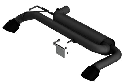 Borla 21-22 Ford Bronco 2.3L 4WD ATAK Axle Back Exhaust w/ Black Coated Tips 11975CB 11975CB Photo - Primary