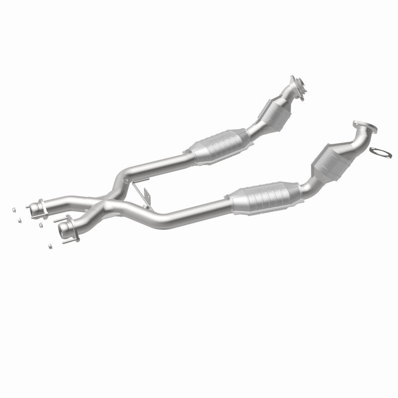 MagnaFlow Ford Mustang HM Grade Federal / EPA Compliant Direct-Fit Catalytic Converter 23163 360 Degree Image Set