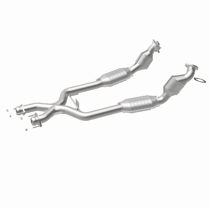 MagnaFlow Ford Mustang HM Grade Federal / EPA Compliant Direct-Fit Catalytic Converter 23163 360 Degree Image Set
