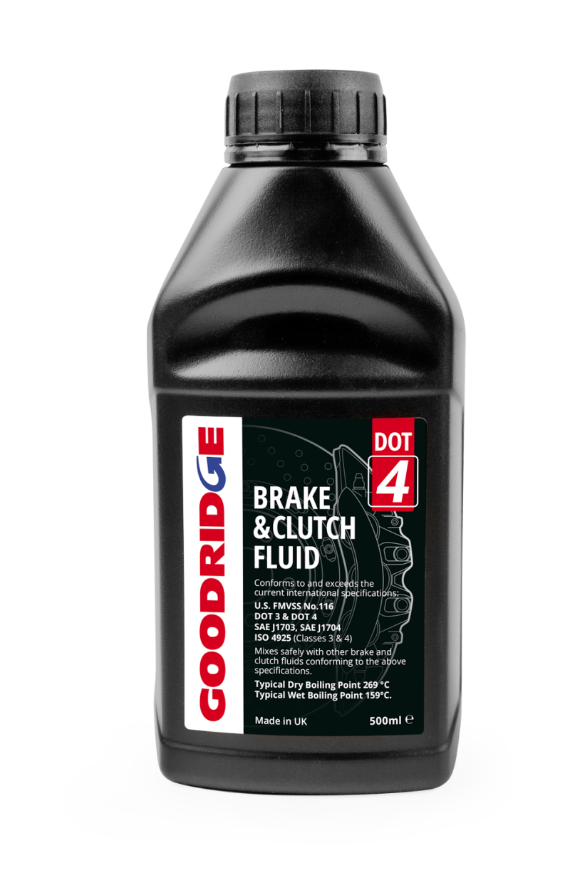 Goodridge 500ML Performance Dot 4 Brake Fluid - Single BF20500 BF20500 User 1