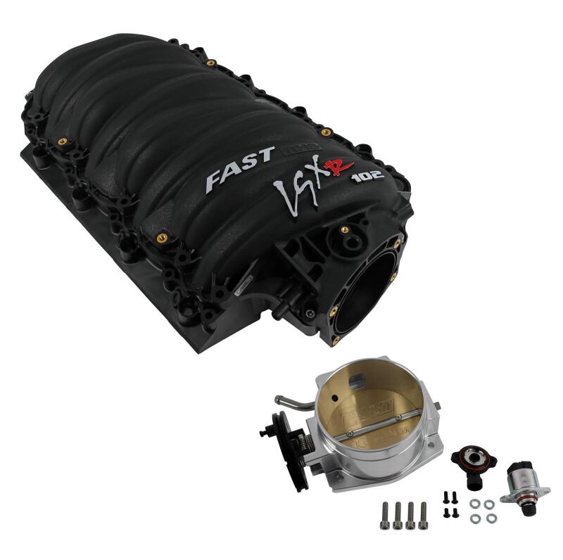 FAST LSXR Manifold 102MM LS1/2/6 Intake Manifold Kit - Black 146302B-KIT 146302B-KIT Photo - Primary