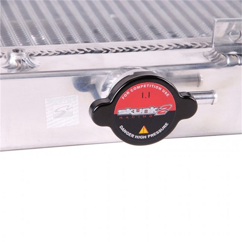 Skunk2 Alpha Series Radiator 88-91 Honda CRX/Civic (Full Size) (Dual Core) 349-05-1500 Photo - Unmounted