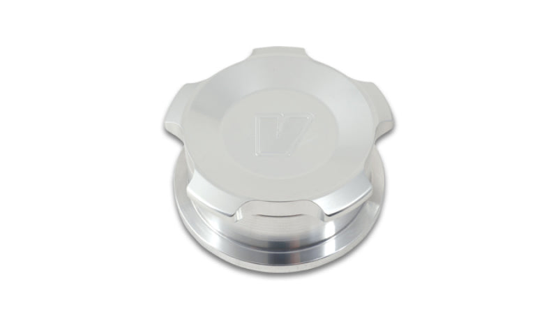 Vibrant 1.5in OD Aluminum Weld Bungs w/ Polished Aluminum Threaded Cap 11288 11288 Photo - Primary