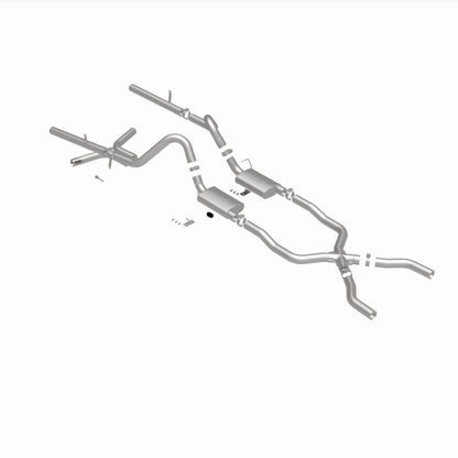 MagnaFlow Chevrolet Bel Air Street Series Crossmember-Back Performance Exhaust System 16596 360 Degree Image Set