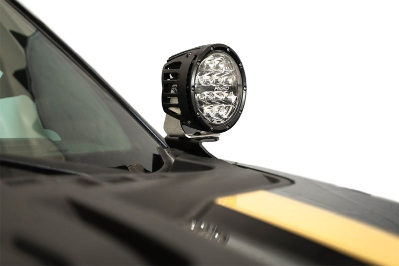 Addictive Desert Designs ADD 2021+ Ford F150 / 2021+ Ford F150 Raptor Ditch Light Brackets AC1901801NA AC1901801NA Photo - Mounted