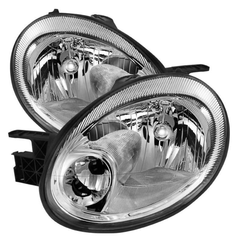 SPYDER Xtune Dodge Neon 03-05 / Plymouth Neon 03-05 Crystal Headlights Chrome HD-JH-DN03-C 9025372 9025372 Photo - Primary