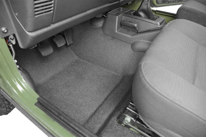 Bedrug Jeep Bedtred 97-06 Jeep Wrangler TJ/LJ Front 3Pc Floor Kit BTTJ97F Photo - Mounted