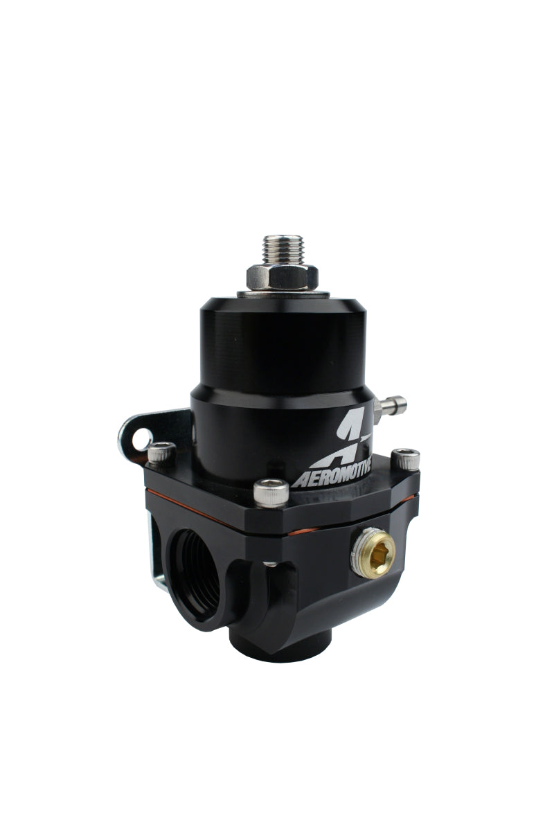 Aeromotive Regulator, X1 Adjustable, 35-75psi, .188 Valve, (2)-08Inlets, -08 Rtrn 13303 Photo - Primary