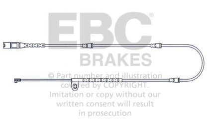 EBC 2010-2014 BMW X5 4.4L Twin Turbo Front Wear Leads EFA141 EFA141 Photo - Primary