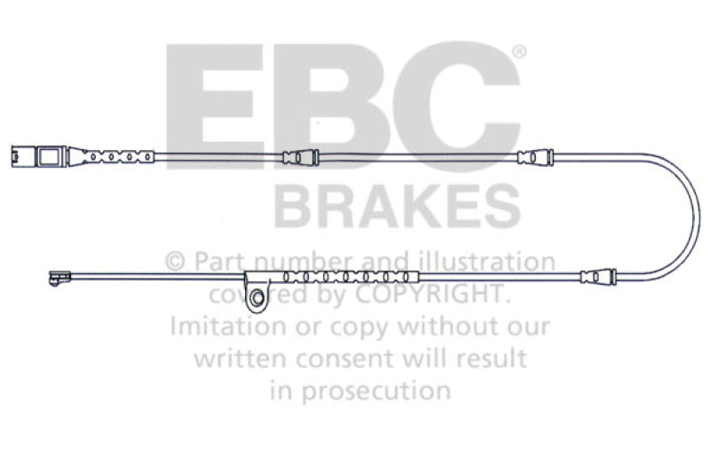 EBC 2010-2014 BMW X5 4.4L Twin Turbo Front Wear Leads EFA141 EFA141 Photo - Primary