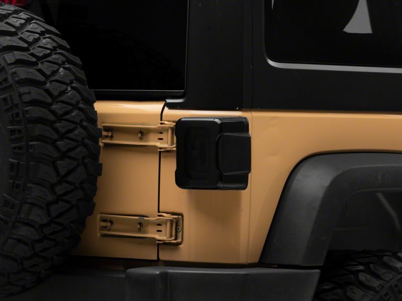 Raxiom 07-18 Jeep Wrangler JK Axial Series Carver LED Tail Lights- Blk Housing (Smoked Lens) J164241 J164241 Photo - Close Up