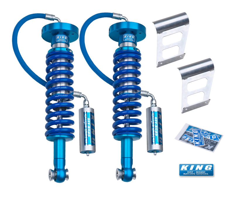 King Shocks 09-13 Ford F150 2WD/4WD Front 2.5 Dia Remote Reservoir Coilover (Pair) 25001-213 25001-213 Photo - Primary