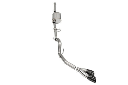 CORSA Performance Corsa 2021-2022 Ford F-150 SuperCrew/6.5in Bed 3.5L V6 Sport Cat-Back Single Side Exit-Black PVD 21169BLK 21169BLK Photo - Primary
