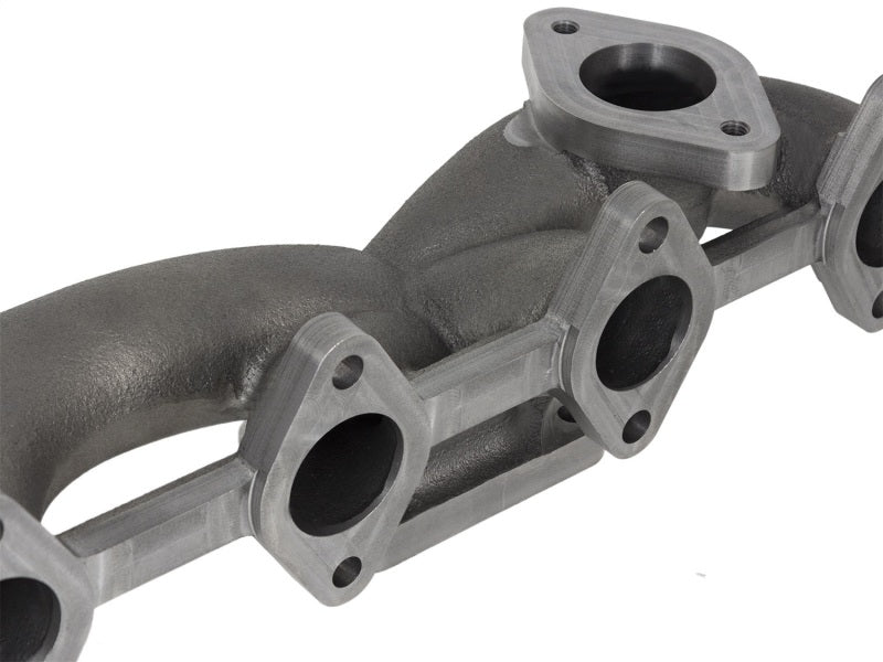 aFe BladeRunner Ported Ductile Iron Exhaust Manifold - Dodge Diesel Trucks 46-40054 Photo - Unmounted