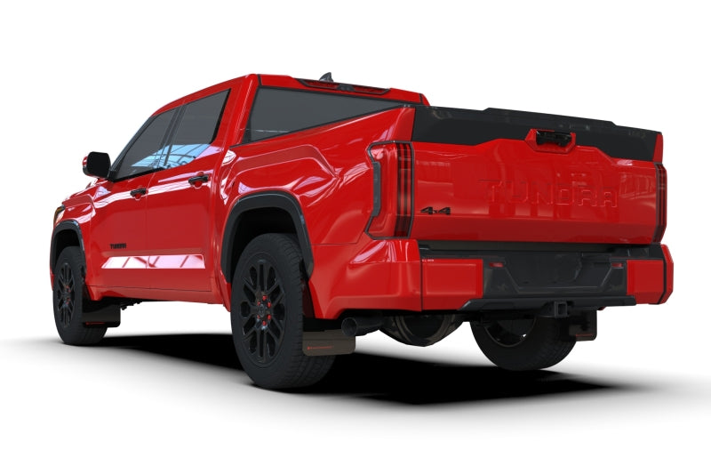 Rally Armor 2022+ Toyota Tundra Black UR Mud Flap w/ Red Logo MF110-UR-BLK-RD MF110-UR-BLK-RD User 1