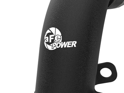 aFe Kia Stinger 18-22 V6-3.3L (tt) BladeRunner Cold Charge Pipe- Black 46-20509-B 46-20509-B Photo - Close Up
