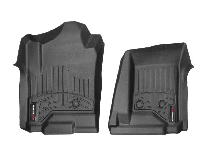 WeatherTech 15+ GMC Sierra/Denali 3500HD Vinyl Front FloorLiner BLK - Crew Cab (no 4x4 Floorshifter) 4412661V 4412661V Photo - Primary