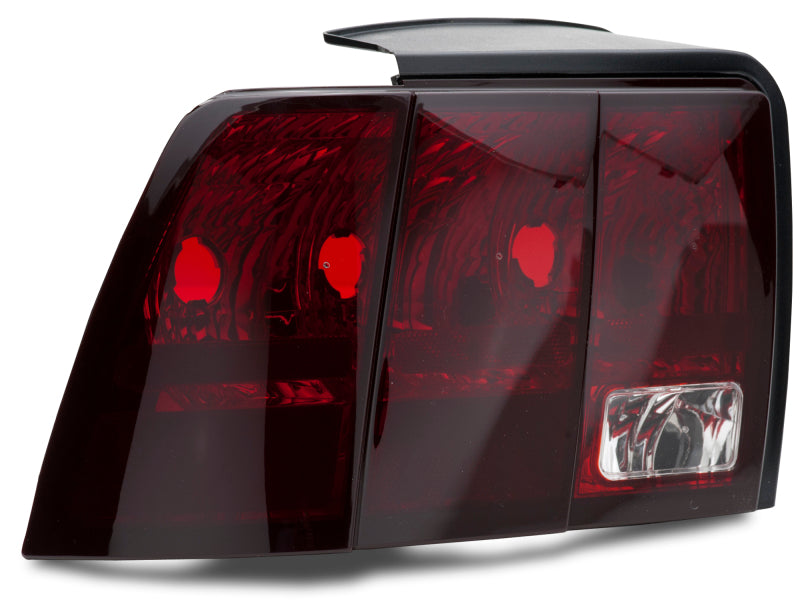 Raxiom 99-04 Ford Mustang Excluding 99-01 Cobra Tail Lights- Black Housing (Smoked Lens) 49080 49080 Photo - Close Up