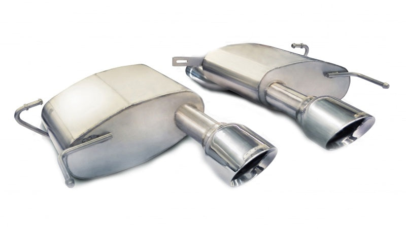 Corsa Performance 11-13 Cadillac CTS Coupe V 6.2L V8 Polished Sport Axle-Back Exhaust 14942 Photo - Primary