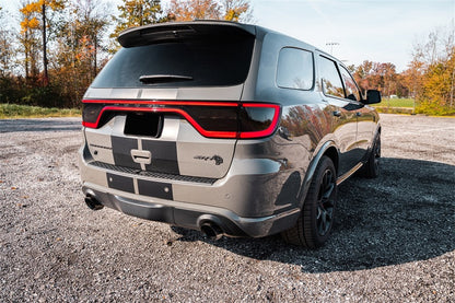 CORSA Performance Corsa 21-22 Dodge Durango SRT Hellcat Cat-Back 2.75in Dual Rear Exit Xtreme 4.5in Black PVD Tips 21196BLK 21196BLK Photo - Mounted