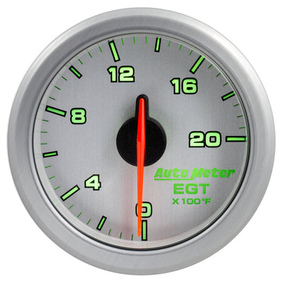 Autometer 2-1/16" E.G.T, 0-2000`F, Airdrive, Silver 9145-UL User 4
