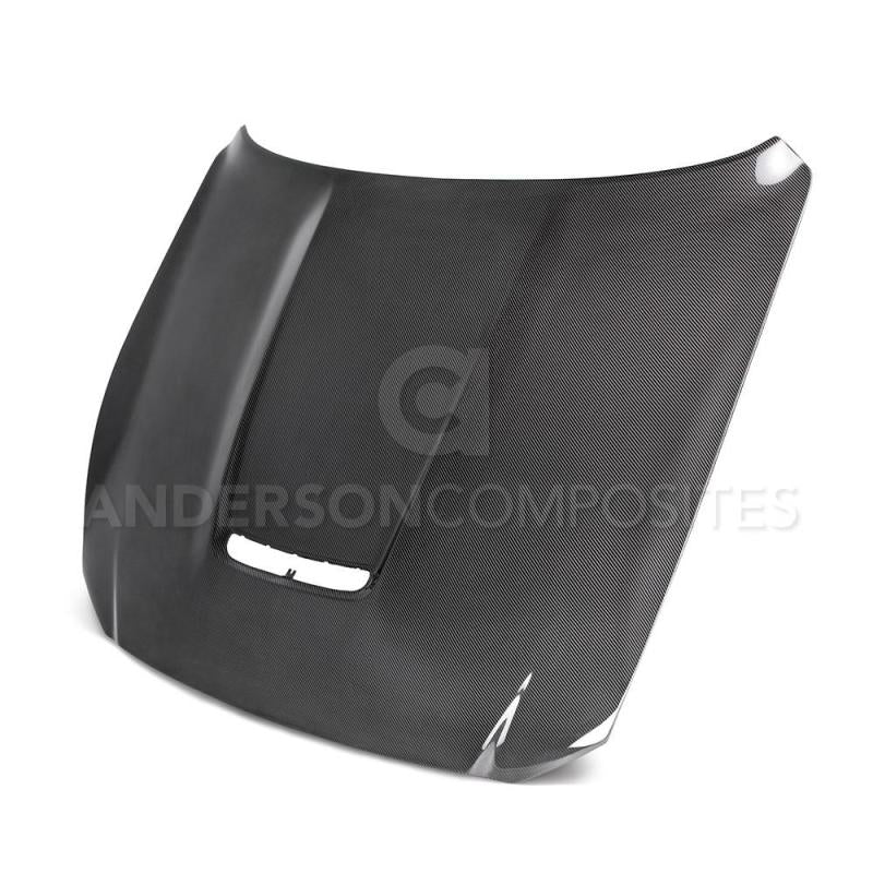 Anderson Composites 2015-2017 Ford Mustang Shelby GT350 Double Sided Carbon Fiber Hood AC-HD15FDMU350-OE-DS AC-HD15FDMU350-OE-DS Photo - Primary