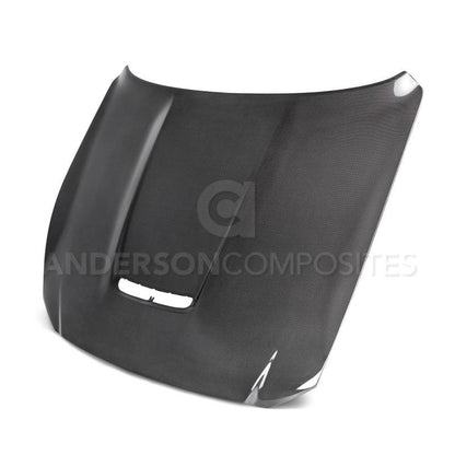 Anderson Composites 2015-2017 Ford Mustang Shelby GT350 Double Sided Carbon Fiber Hood AC-HD15FDMU350-OE-DS AC-HD15FDMU350-OE-DS Photo - Primary