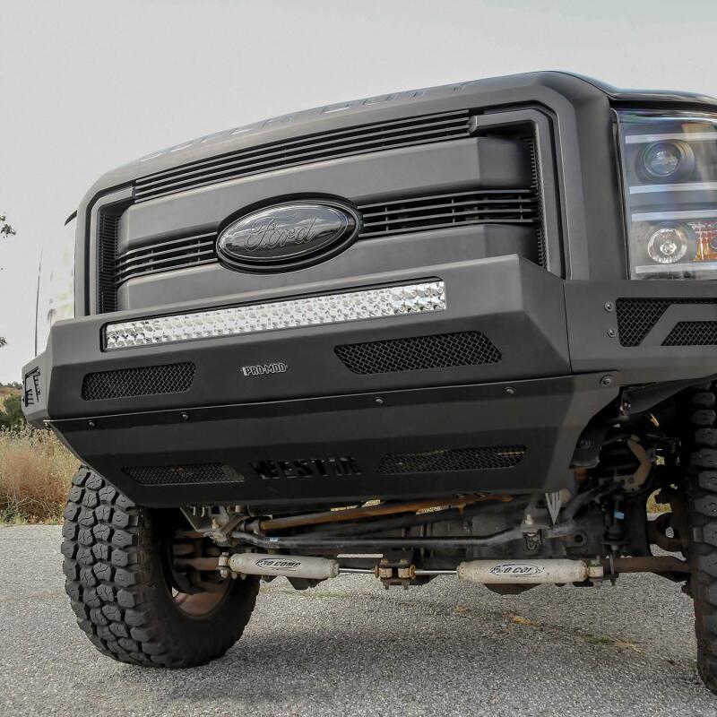 Westin 11-16 Ford F-250/350/450/550 Pro-Mod Skid Plate - Tex. Blk 58-71205 58-71205 Photo - Mounted