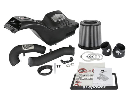 aFe Momentum XP Pro DRY S Cold Air Intake System w/ Black Aluminum Tubing 51-73120-B Photo - Unmounted
