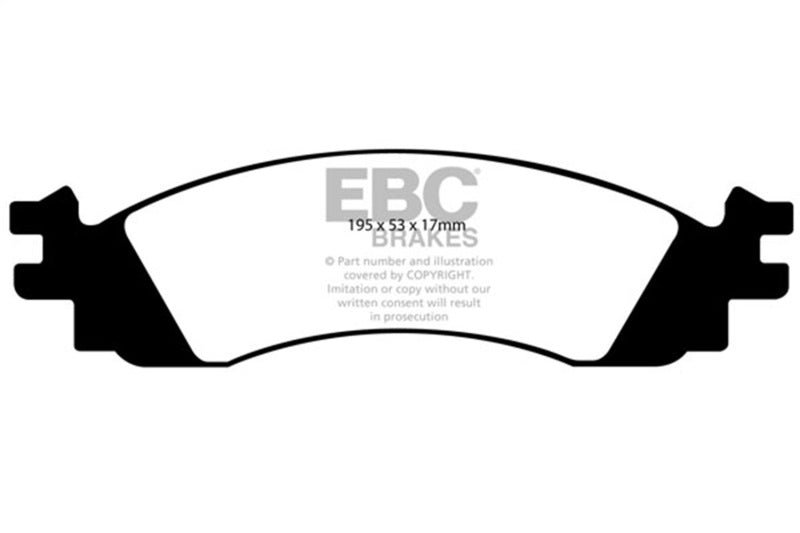 EBC Disc Brake Pad Set UD1158 Photo - Primary