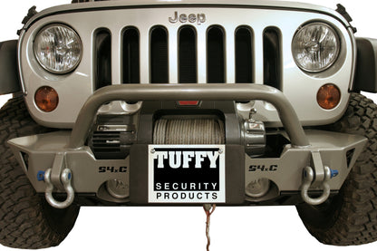 Tuffy Products Tuffy Flip-up License Plate Holder For Winch Roller Fairlead 01Black 189-01 189-01 Photo - Primary
