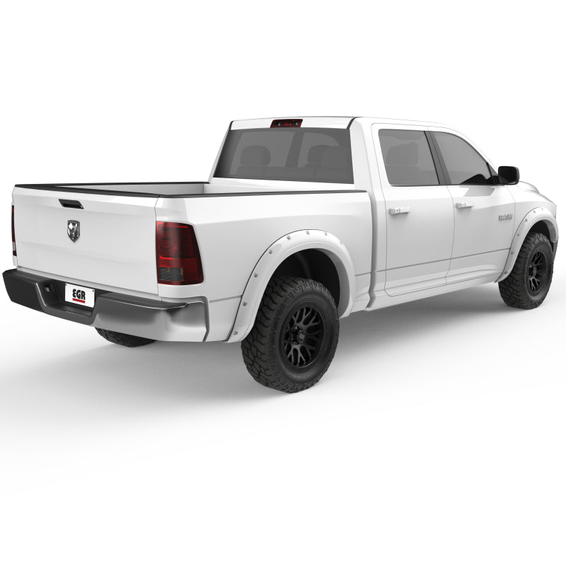 EGR 09+ Dodge Ram LD Bolt-On Look Color Match Fender Flares - Set - Bright White 792654-PW7 792654-PW7 Photo - Mounted