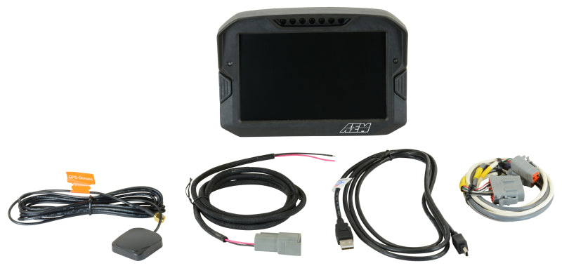 AEM Electronics Digital Dash, CD-7G, Carbon Housing, GPS, CAN Bus, Kit 30-5702 Photo - Primary