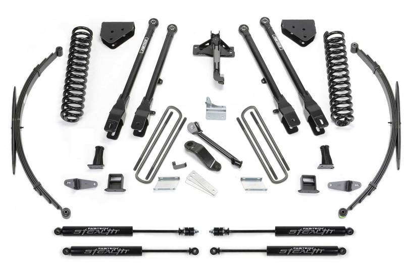 Fabtech 8" 4 Link System w/ Stealth Shocks K2129M Photo - Primary