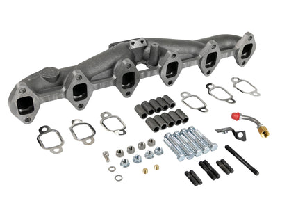 aFe Power BladeRunner Ported Ductile Iron Exhaust Manifold 94-98 Dodge Diesel Trucks L6-5.9L (td) 46-40044-1 46-40044-1 Photo - Unmounted