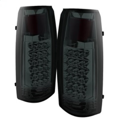 SPYDER Xtune Yukon Denali 99-00 LED Tail Lights Chrome ALT-JH-CCK88-LED-SM 9022456 9022456 Photo - Primary
