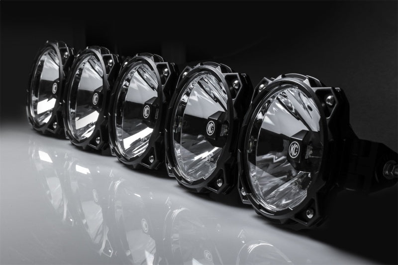 KC HiLiTES Polaris RZR 32in. Pro6 Gravity LED 5-Light 100w Combo Beam Overhead Light Bar System 91309 91309 Photo - Unmounted