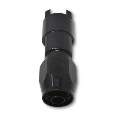 Russell Performance 5/16in SAE Quick Disc Female to -6 Hose Black Straight Degree Hose End 611253 611253 Photo - out of package