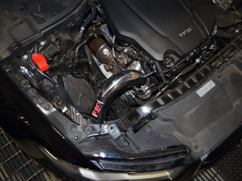 Injen Polished Short Ram Air Intake 16-17 Audi A6 2.0L Turbo SP3086P Photo - Mounted