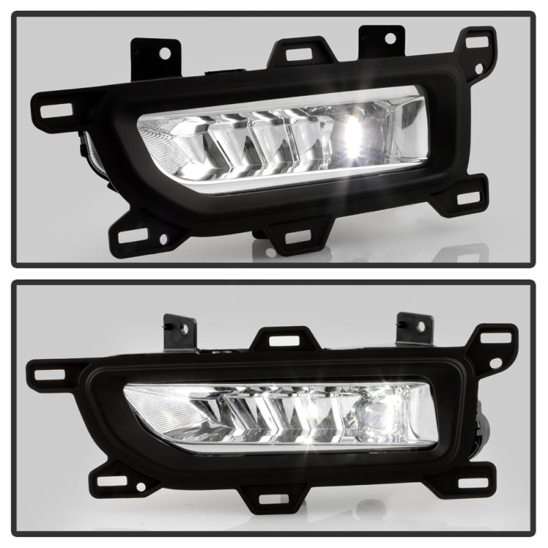 SPYDER 20-22 Nissan Titan OEM Style Fog Lights w/Switch (Bulbs Size - 5W) - Clear (FL-NT2020-LED-C) 9051333 9051333 User 3